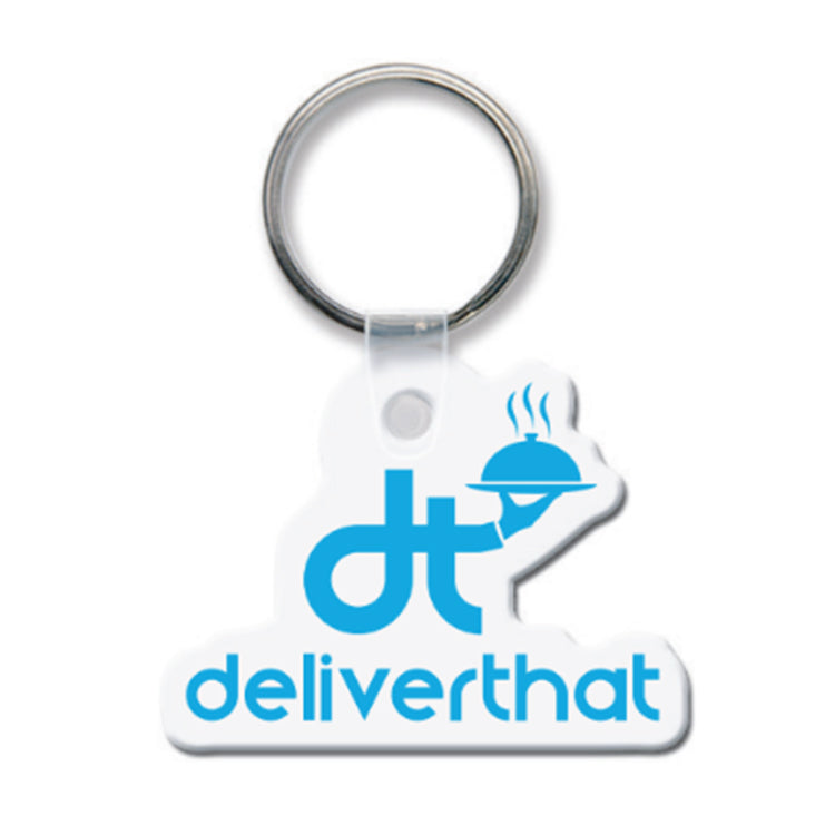 Rubber DeliverThat key chain