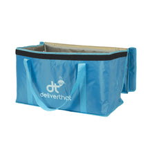 Load image into Gallery viewer, High Quality Velcro catering bag with lid open showing velcro material
