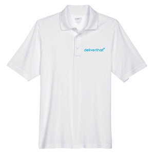 White Script Polo