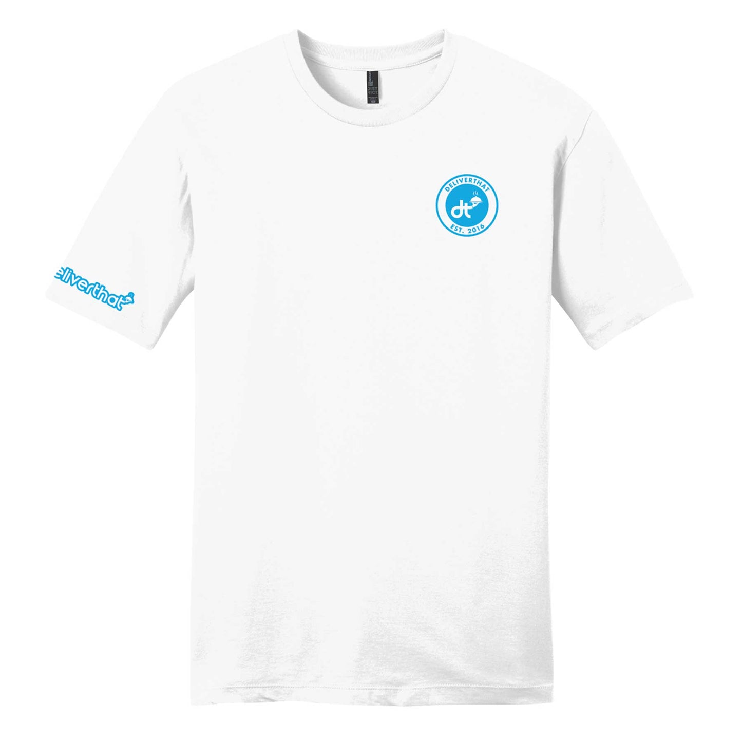 White DeliverThat seal t-shirt