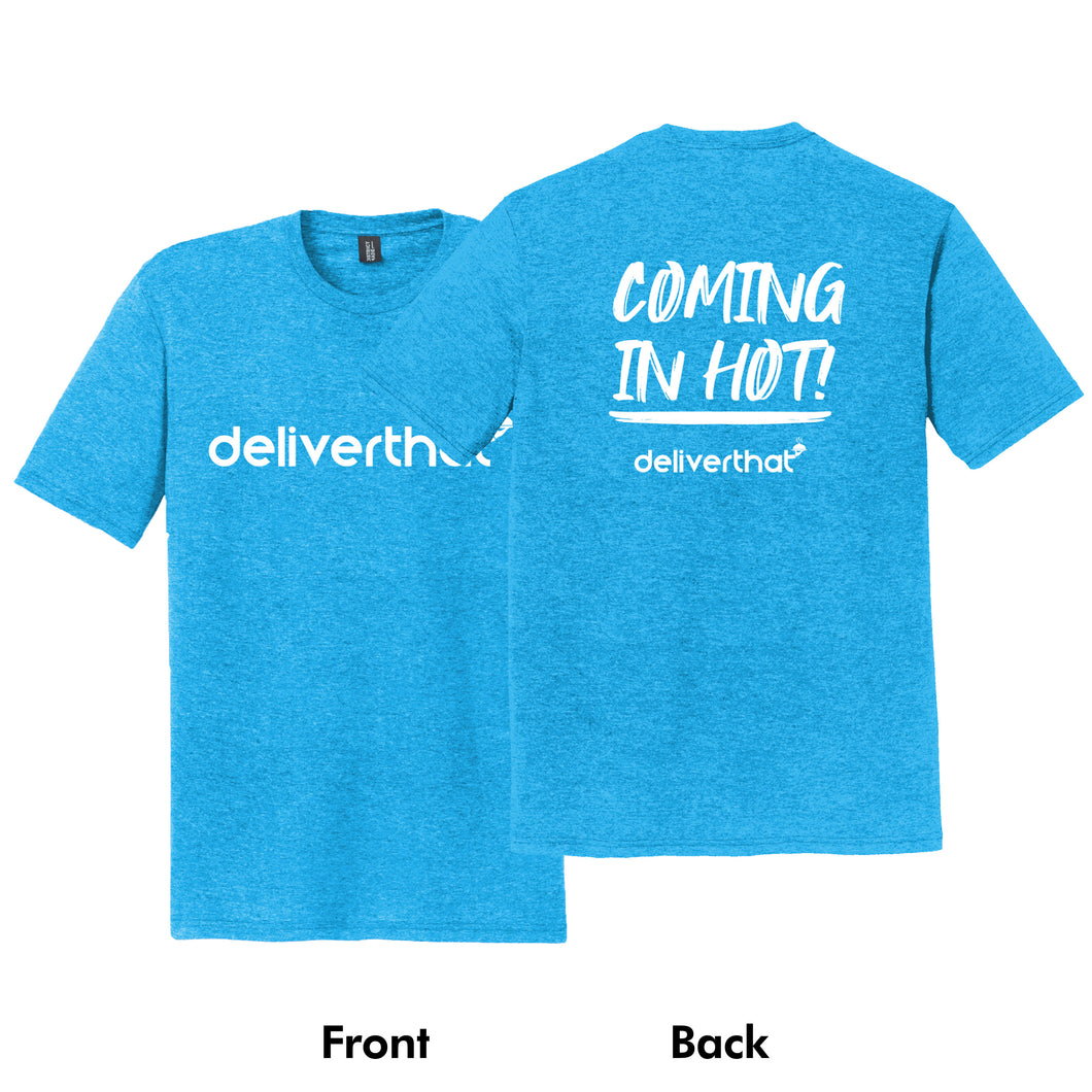 Coming In Hot! Blue Unisex T-Shirt