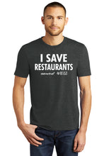 Load image into Gallery viewer, I SAVE RESTAURANTS Unisex T-Shirt
