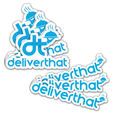 DeliverThat Sticker 6 pack 